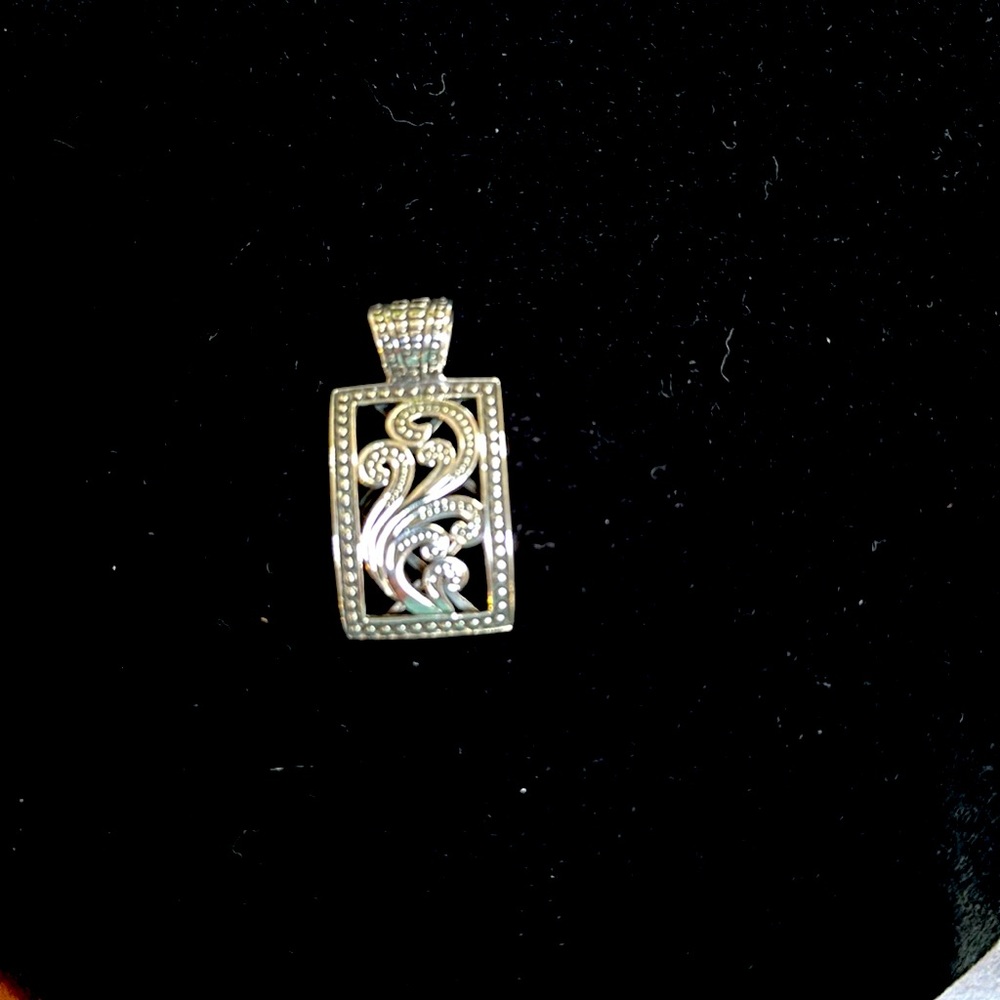 Silpada paisley sterling silver pendant